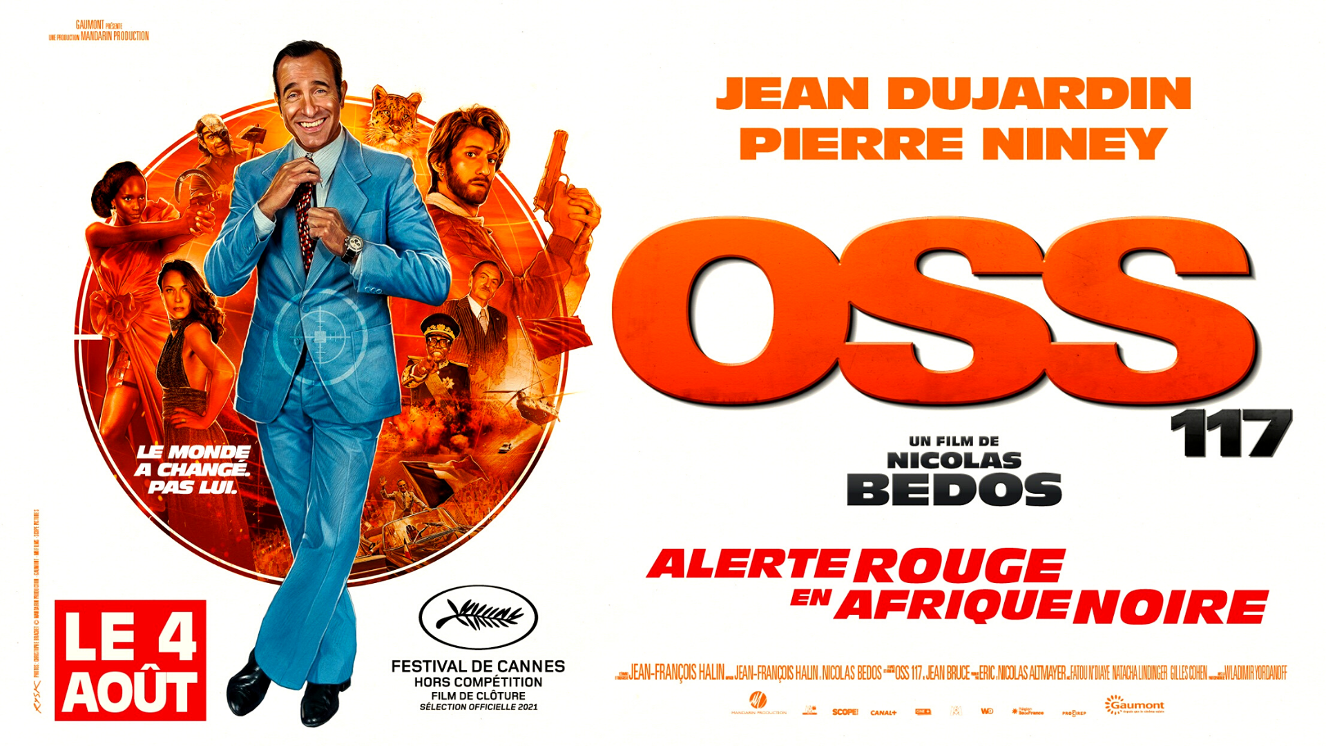 Lire la suite à propos de l’article Critique « OSS117 : Alerte rouge en Afrique noire » (2021) : Bons baisers d’Afrique !